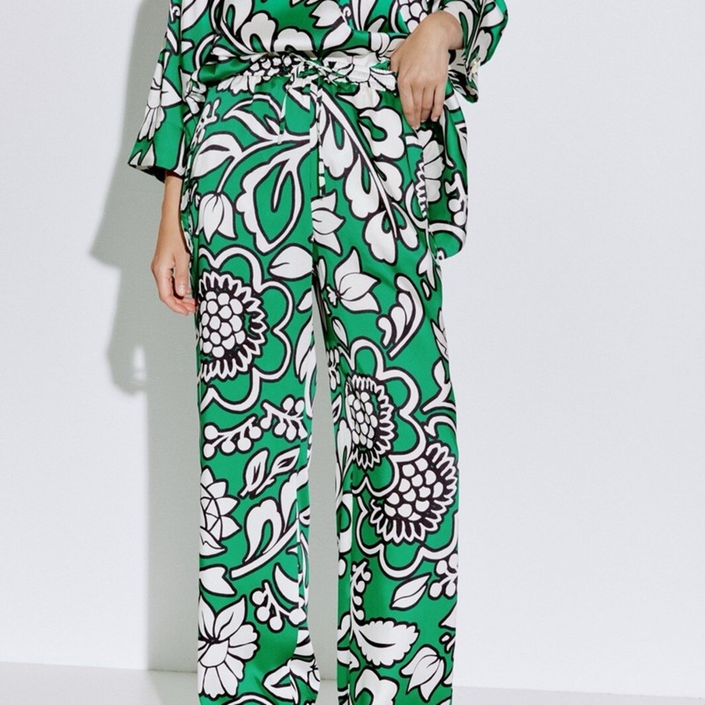 Zara 2 Piece Satin Set